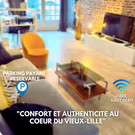 Heloise, Le Charme Du Vieux-lille Apartamento *